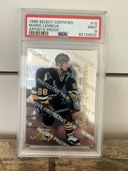 Mario Lemieux [Artist's Proof] #10 Hockey Cards 1996 Select Certified Prices