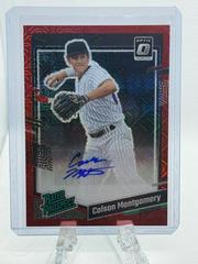 Colon Montgomery [Red Mojo] #RPS-CM Baseball Cards 2023 Panini Donruss Optic Rated Prospect Signatures Prices