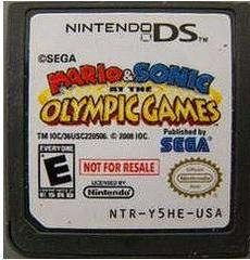 Mario and Sonic at the Olympic Games [Not for Resale] Nintendo DS Prices