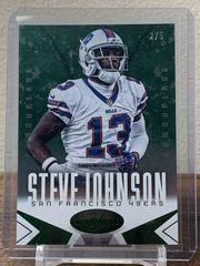 Steve Johnson [Green Camo] Football Cards 2014 Panini Certified Prices