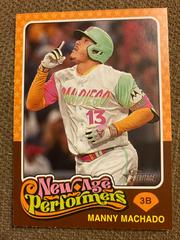 Manny Machado #NAP-13 Baseball Cards 2024 Topps Heritage New Age Performer Prices