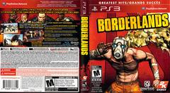 Slip Cover Scan By Canadian Brick Cafe | Borderlands Playstation 3