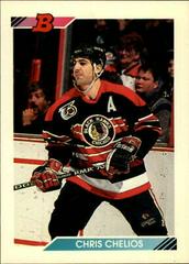 Chris Chelios Hockey Cards 1992 Bowman Prices