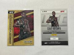 Israel Adesanya Ufc Cards 2021 Panini Instant UFC History of Champions Prices