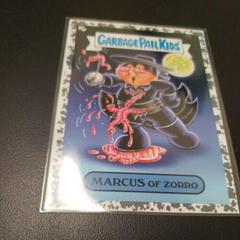 Marcus Of Zorro [Gray] #9a Garbage Pail Kids Book Worms Prices