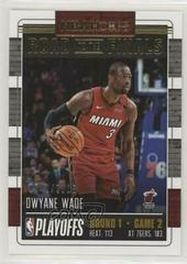 Dwyane Wade Basketball Cards 2018 Panini Hoops Road to the Finals Prices