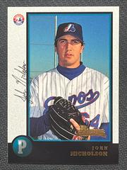 John Nicholson #336 Baseball Cards 1998 Bowman Prices