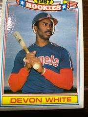 Devon White Baseball Cards 1987 Topps Glossy Rookies Prices