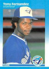 Tony Fernandez #225 Baseball Cards 1987 Fleer Glossy Prices