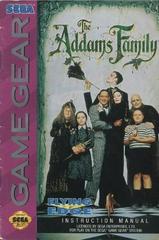 The Addams Family - Manual | Addams Family Sega Game Gear