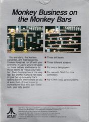 Donkey Kong - Back | Donkey Kong Atari 7800