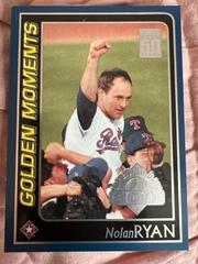Nolan Ryan [Golden Moments] Baseball Cards 2001 Topps Opening Day Prices