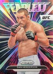 Dan Henderson [Silver] #14 Ufc Cards 2023 Panini Prizm UFC Fearless Prices