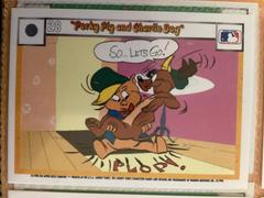 Porky Pig And Charlie Dog | Porky pig and Charlie dog Baseball Cards 1990 Upper Deck Comic Ball