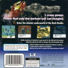 Back Cover | Dark Arms: Beast Busters 1999 Neo Geo Pocket Color