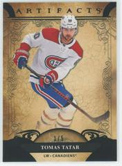 Tomas Tatar [Black] #2 Hockey Cards 2020 Upper Deck Artifacts Prices