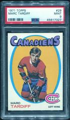 Marc Tardiff #29 Hockey Cards 1971 Topps Prices