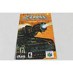 Battlezone: Rise Of The Black Dogs - Manual | Battlezone: Rise of the Black Dogs Nintendo 64