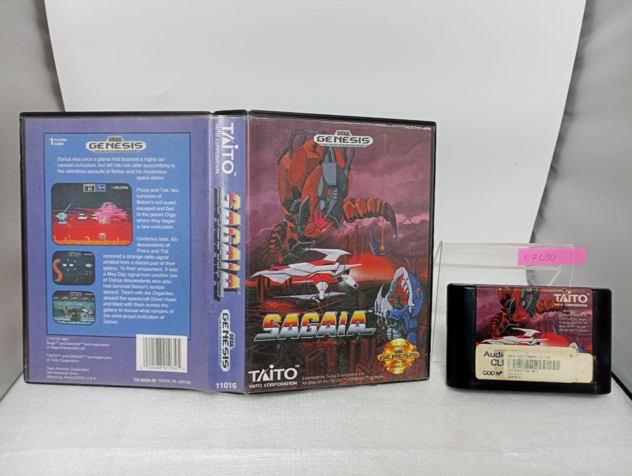 Ficha Técnica de Sagaia para Sega Mega Drive - Genesis | Museo del