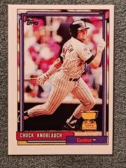 Chuck Knoblauch #23 Baseball Cards 1992 Topps Micro Prices