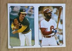 Tom Underwood [Garry Maddox] #335/123 Baseball Cards 1984 Topps Stickers Prices