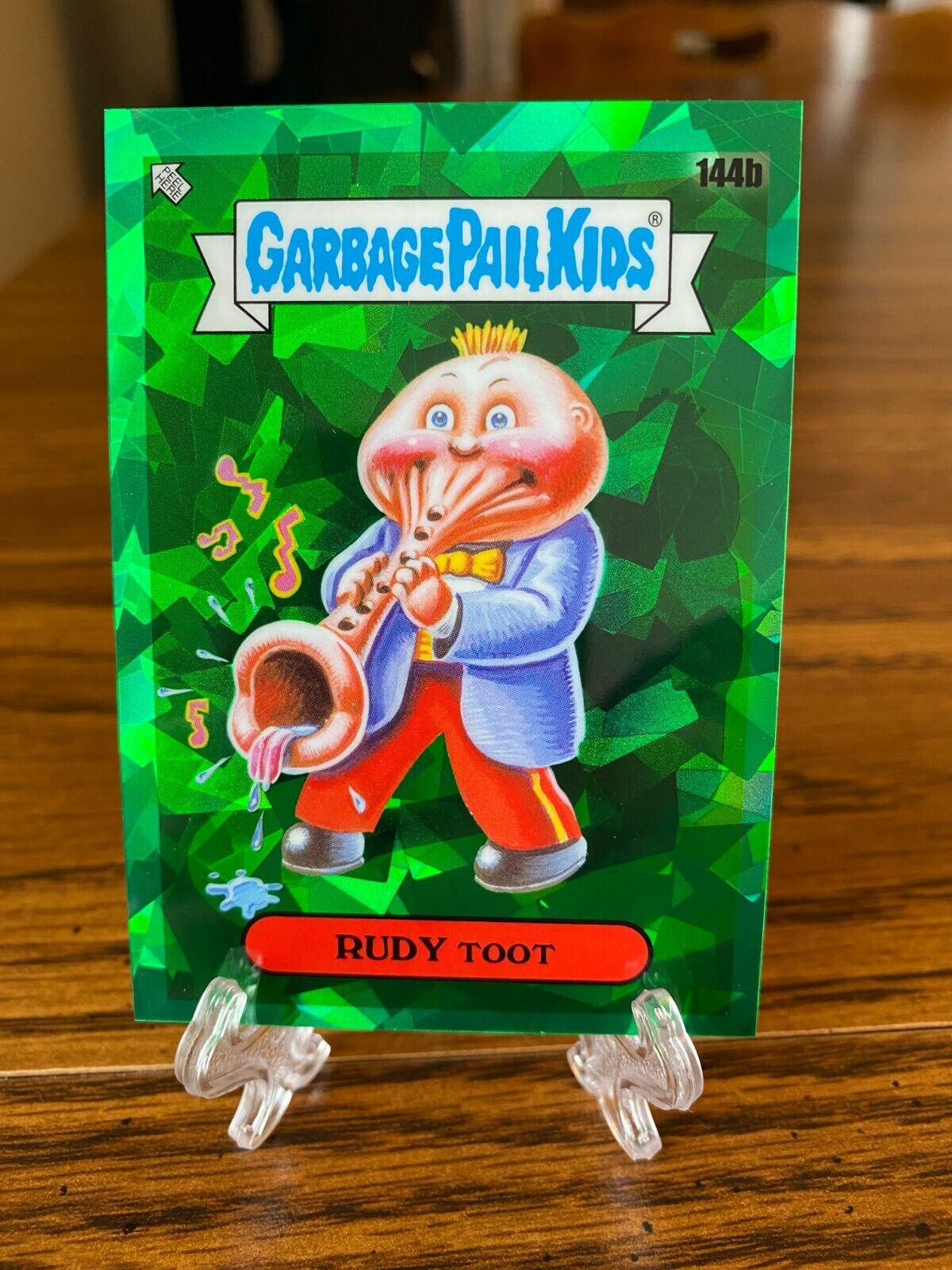 RUDY TOOT [Green] #144b Garbage Pail Kids 2021 Sapphire