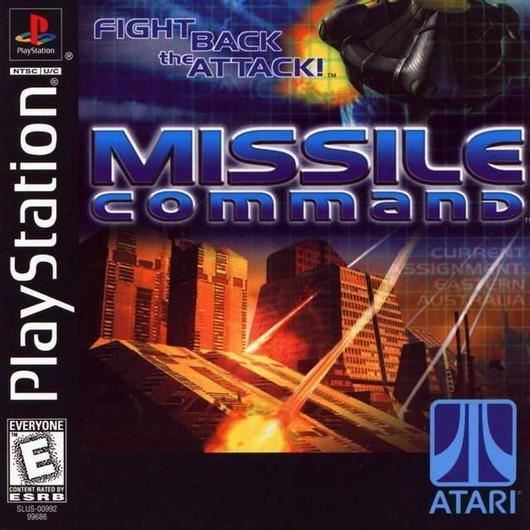 Missile Command Cover Art