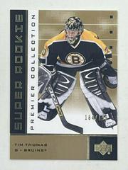 Tim Thomas [Gold] Hockey Cards 2002 Upper Deck Premier Collection Prices
