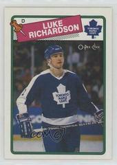 Luke Richardson #245 Hockey Cards 1988 O-Pee-Chee Prices