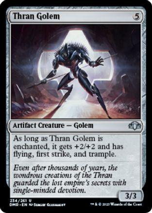 Thran Golem [Foil] #234 Magic Dominaria Remastered