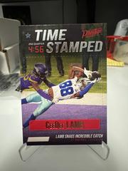 CeeDee Lamb #TS-CL Football Cards 2021 Panini Prestige Time Stamped Prices
