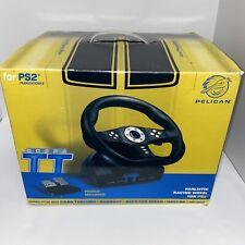 Pelican Cobra TT Racing Wheel Playstation 2