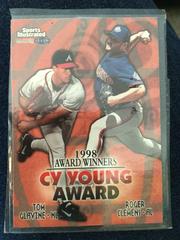 Tom Glavine, Roger Clemens Baseball Cards 1999 Sports Illustrated Prices