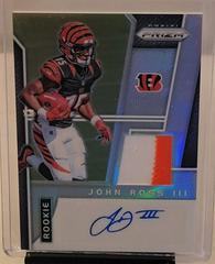 John Ross III Football Cards 2017 Panini Prizm Rookie Patch Autographs Prices