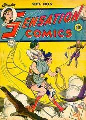 Sensation Comics #9 (1942) Comic Books Sensation Comics Prices