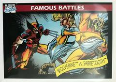 Wolverine vs. Sabretooth Marvel 1990 Universe Prices
