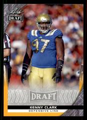 Kenny Clark [Gold] #52 Football Cards 2016 Leaf Draft Prices