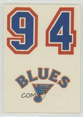 St. Louis Blues Hockey Cards 1985 Topps Stickers Prices