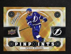 Steven Stamkos [Gold] Hockey Cards 2022 Upper Deck MVP Pinpoints Prices