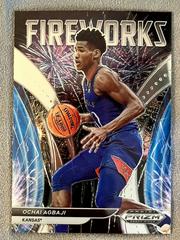 Ochai Agbaji #FW-OA Basketball Cards 2022 Panini Prizm Draft Picks Fireworks Prices