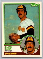 Elias Sosa #107T Baseball Cards 1983 Topps Traded Prices