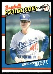 Rick Honeycutt Baseball Cards 1987 Fleer Exciting Stars Prices
