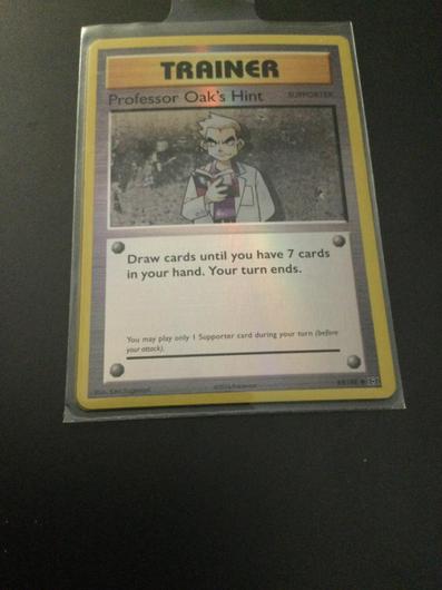 Professor Oak's Hint [Reverse Holo] #84 photo