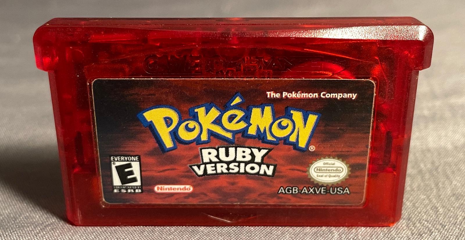 Pokemon Ruby Item only GameBoy Advance