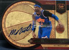 Mo Williams #MW Basketball Cards 2010 Panini Crown Royale Royalty Prices