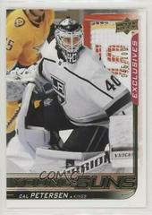 Cal Petersen [Exclusives] Hockey Cards 2018 Upper Deck Prices