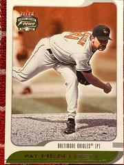 Pat Hentgen Baseball Cards 2002 Fleer Focus JE Prices