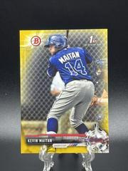 Kevin Maitan [Gold] Baseball Cards 2017 Bowman Prospects Prices