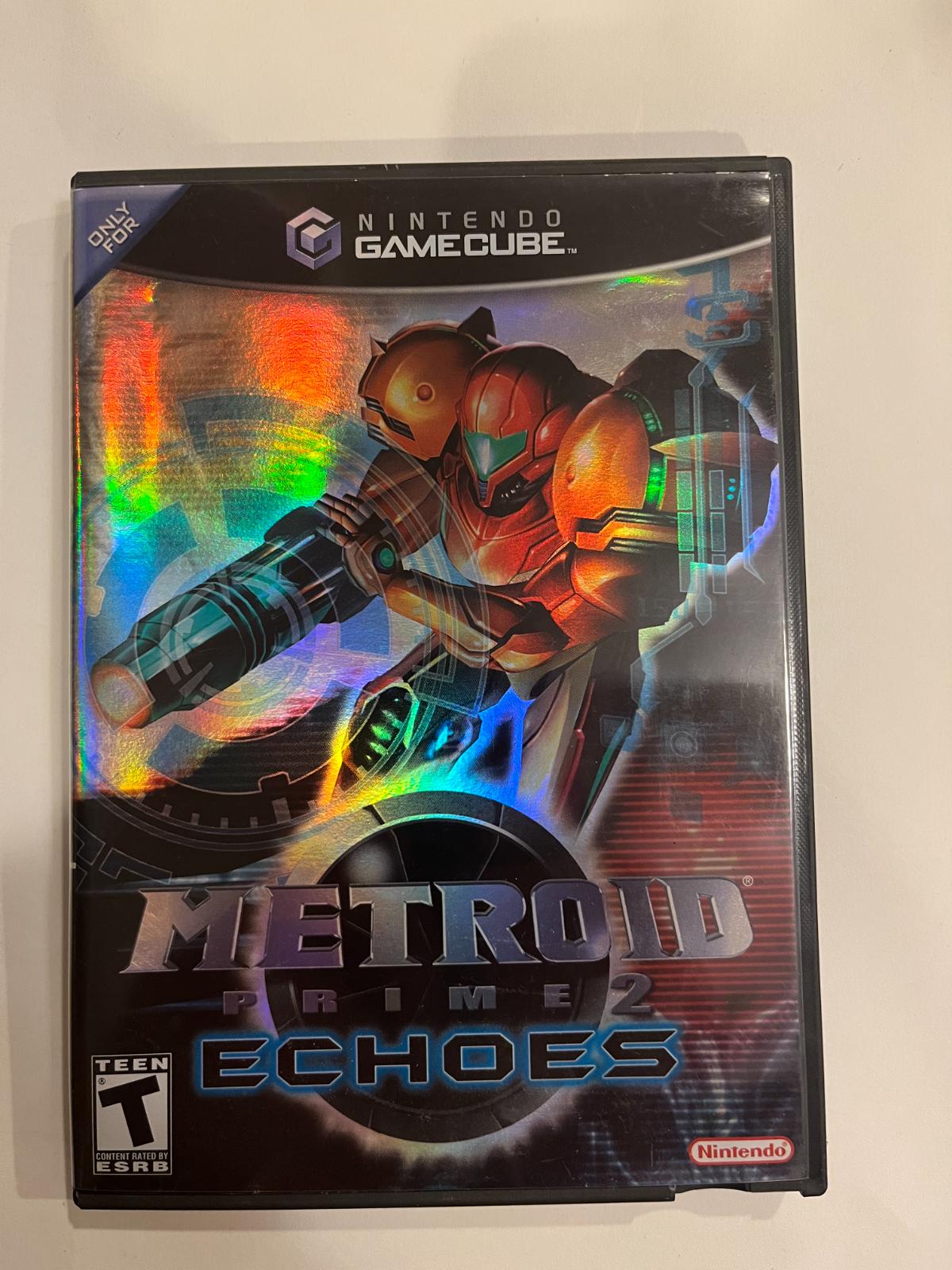 Metroid Prime 2 Echoes Item, Box, and Manual Gamecube