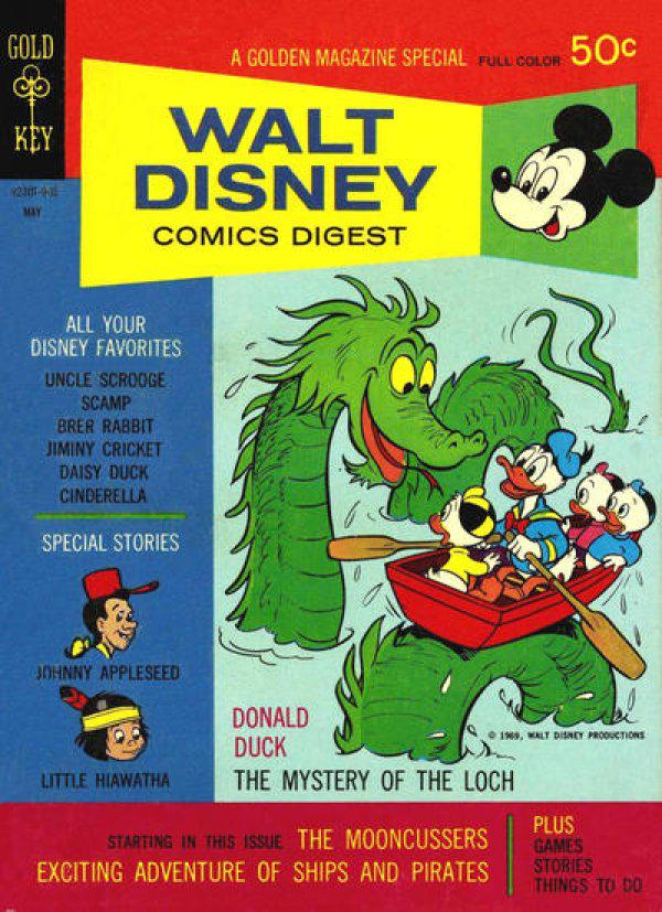 Walt Disney Comics Digest #11 (1969) Comic Books Walt Disney Comics Digest